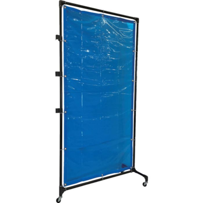 TRUSCO 溶接遮光フェンス 1020型接続 ブルー(Tcode:3289605)