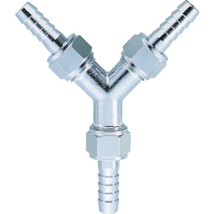 TRUSCO Y型ホースジョイント 1/4 1個入(Tcode:1779044)