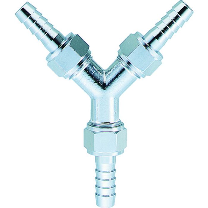 TRUSCO Y型ホースジョイント 3/8 1個入(Tcode:1779052)
