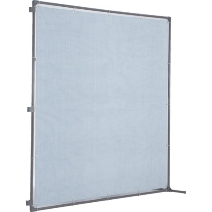 TRUSCO 火花用衝立 接続型 2000XH2000 固定足タイプ(Tcode:2428598)