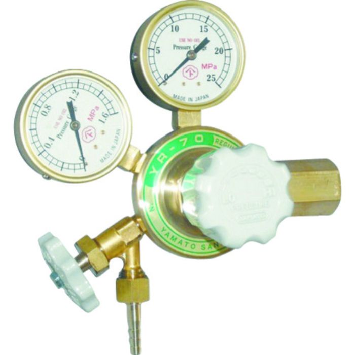 ヤマト 窒素ガス用調整器(汎用小型) YR-70V(Tcode:1267647)