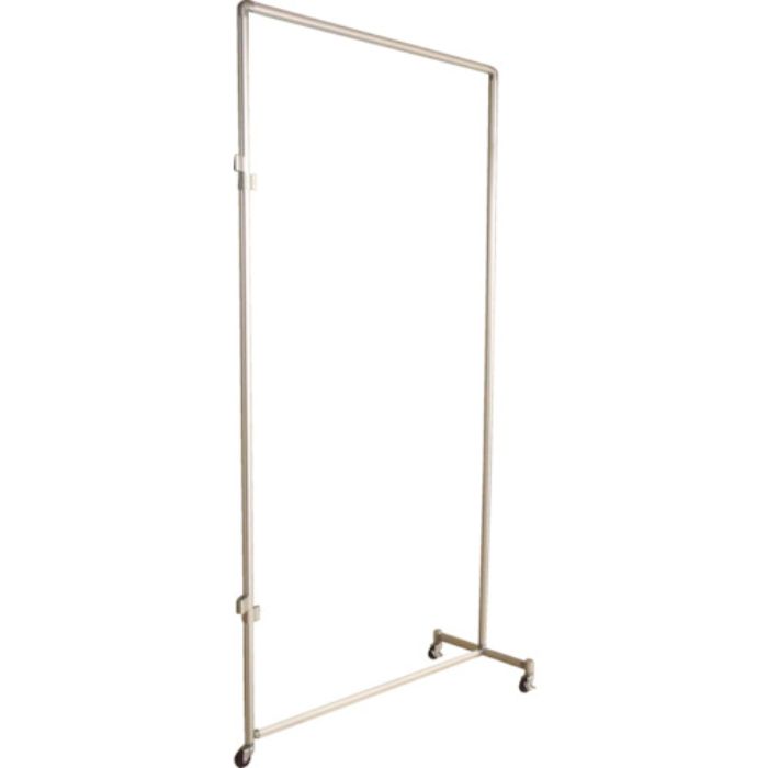 吉野 衝立用アルミパイプ 1×2 接続キャスター(Tcode:7933690)