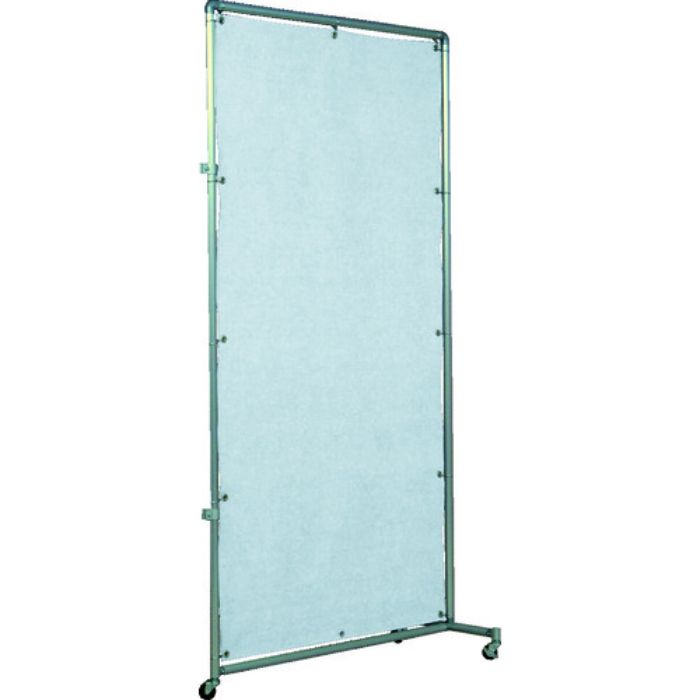 吉野 火花用衝立アルミパイプ 1×2 接続キャスター(Tcode:3528553)