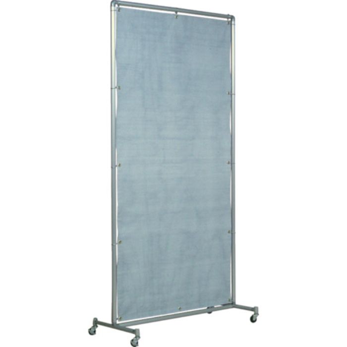 吉野 火花用衝立アルミパイプ 1×2 単体キャスター(Tcode:3528651)