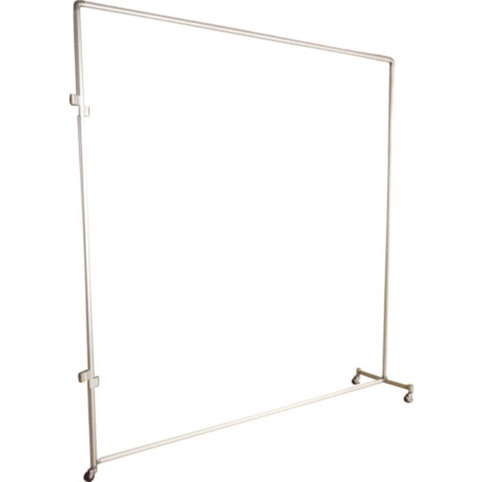 吉野 衝立用アルミパイプ 2×2 接続キャスター(Tcode:7933738)