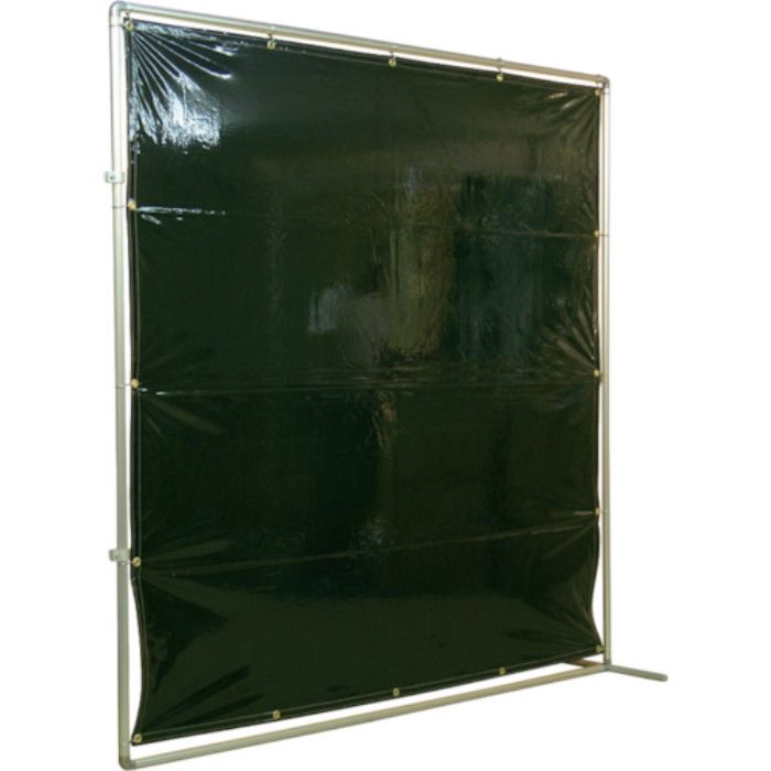 吉野 遮光フェンスアルミパイプ 2×2 接続固定 ダークグリーン(Tcode:3528821)