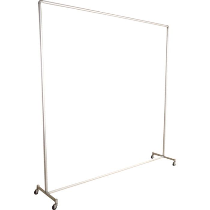 吉野 衝立用アルミパイプ 2×2 単体キャスター(Tcode:7933754)