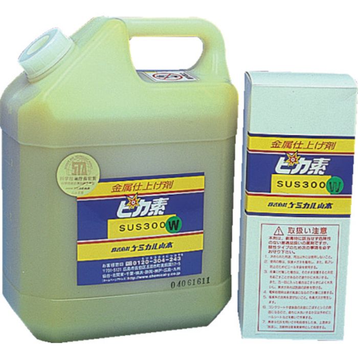 ケミカル山本 焼け取り剤 ピカ素 #SUS300W 緑色 ペースト状 1L(Tcode:2816369)