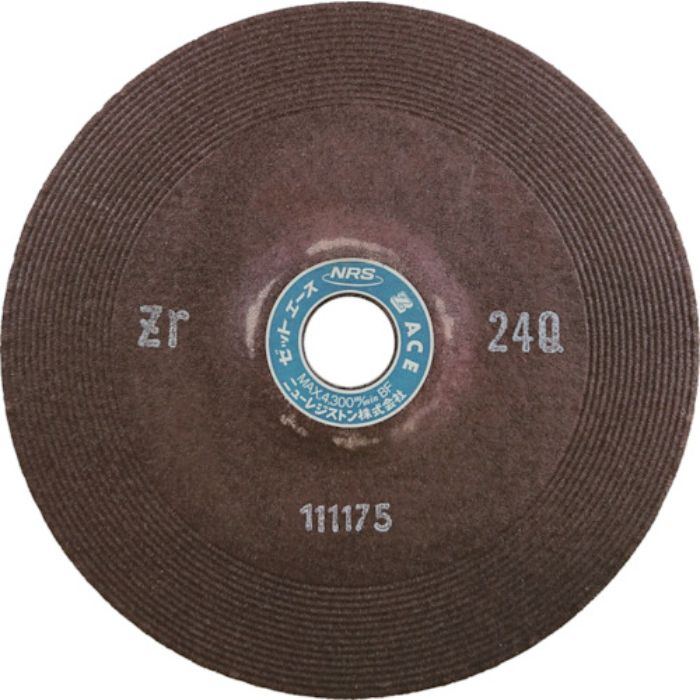 NRS 重研削用砥石 ゼットエース 180×6×22 ZR24Q(Tcode:4518438)