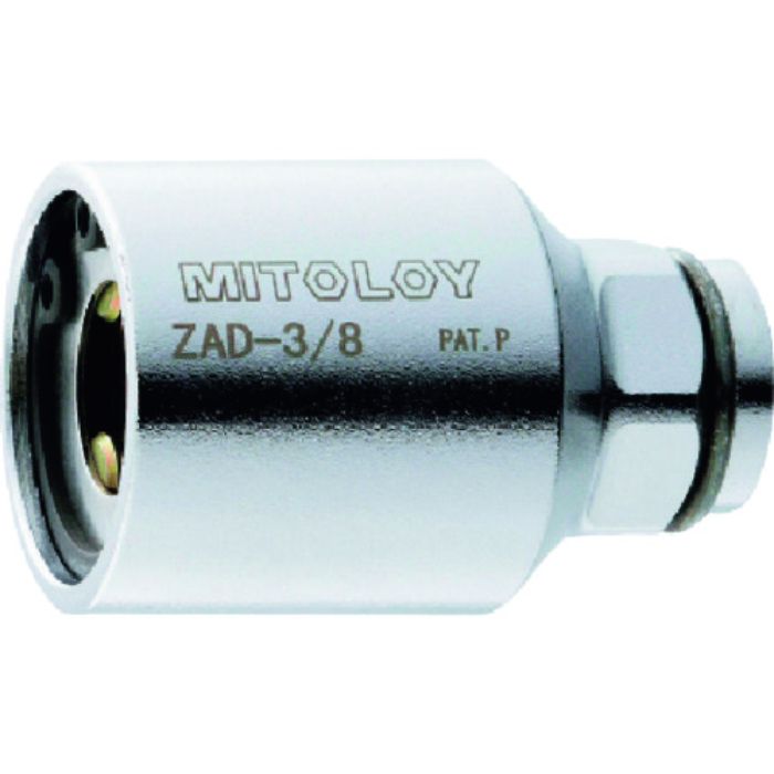 ミトロイ 全ネジソケットアダプター 適応ネジ径W3/8 差込角17mm 全長43mm(Tcode:1678404)