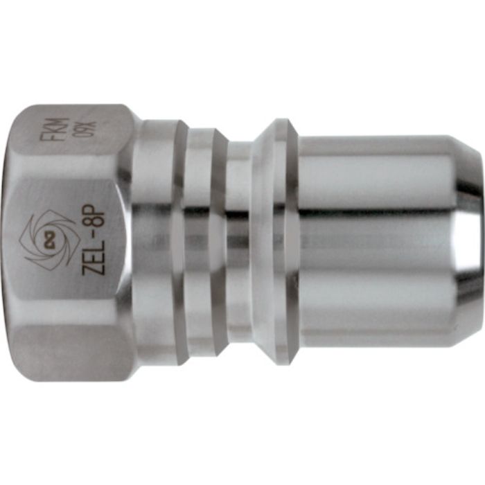 日東 ゼロスピルカプラ ステンレス製 ニトリルゴムNBR(SG)相手側取付サイズR3/8(42841)(Tcode:7781067)