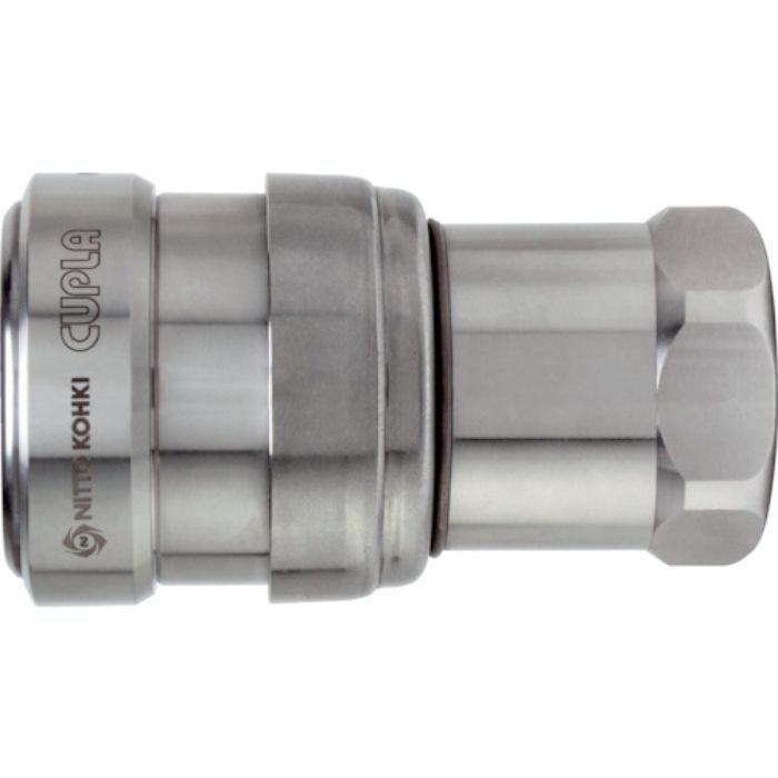 日東 ゼロスピルカプラ ステンレス製 ニトリルゴムNBR(SG)相手側取付サイズR3/8(42818)(Tcode:7781075)