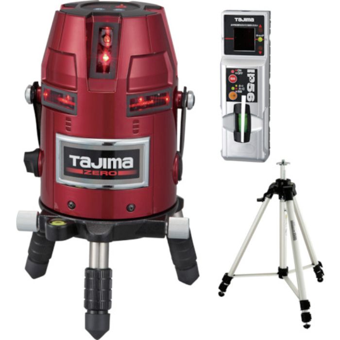 タジマ レーザー墨出器 ゼロKJC 受光器・三脚セット(Tcode:8277122)