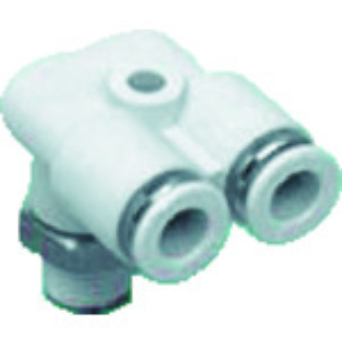 CKD チューブ継手 ニュージョイントステンレスタイプ(FY形R付) 適合チューブ外径4mm 接続口径M5(Tcode:4411111)