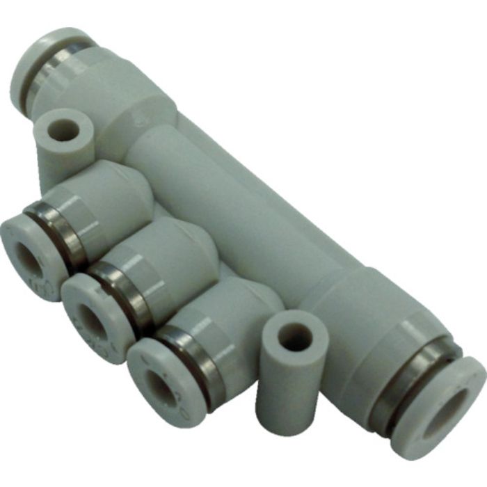 CKD チューブ継手 ニュージョイントステンレスタイプ(マニホールド) 適合チューブ外径6mm/8mm(Tcode:4411480)