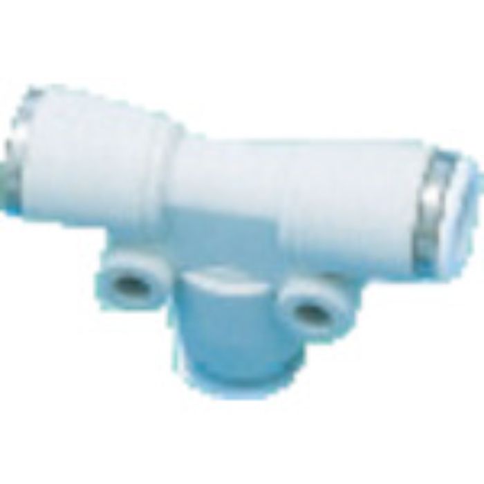 CKD チューブ継手 ニュージョイントステンレスタイプ(両口チーズ) 適合チューブ外径8mm 接続口径R1/8(Tcode:4412311)