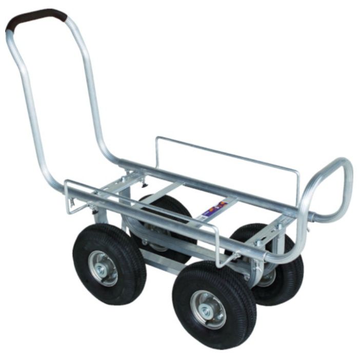 HARAX　愛菜号　350-4Aエアー入タイヤ　積載面740〜1050×340〜560　