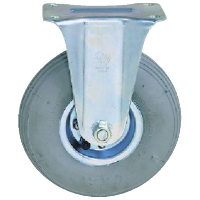 TRUSCO　プレス製運搬車用オプション　エコ運搬車用　空気タイヤ　固定キャスターΦ220　ゴム車　