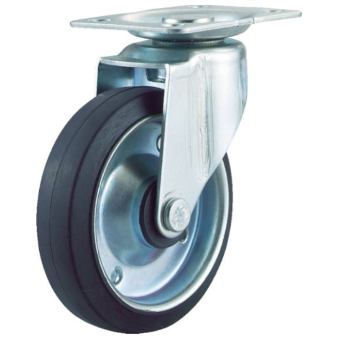 TRUSCO　TR型プレス製運搬車用キャスター　Φ100　自在　