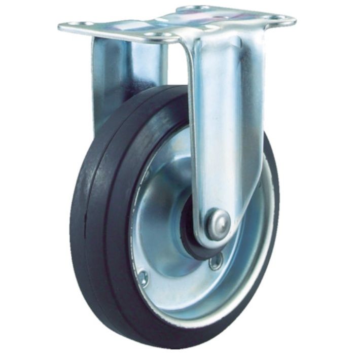 TRUSCO　TR型プレス製運搬車用キャスター　Φ100　固定　