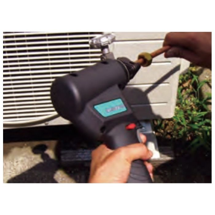 REX　電動フレア　RF20S2　(本体・バッテリー・充電器・ケース・クランプX3・クランプライナ・チューブカッター付)の説明画像3