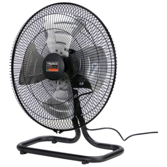 TRUSCO　全閉式工場扇　ジェネラルファン[[R2]]“大風量”　据置きタイプ　アルミハネ