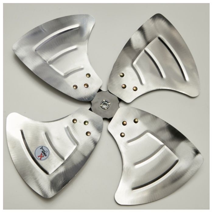 TRUSCO　全閉式工場扇　ジェネラルファン[[R2]]“大風量”　据置きタイプ　アルミハネの説明画像5