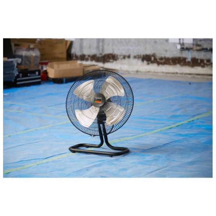 TRUSCO　全閉式工場扇　ジェネラルファン[[R2]]“大風量”　据置きタイプ　アルミハネの説明画像6