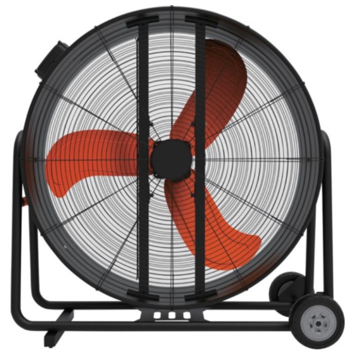 TRUSCO　全閉式DCモーター工場扇　ジェネラルファン・ビッグ　105cmの説明画像3