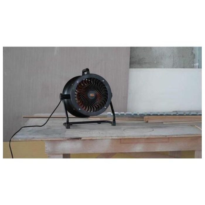 TRUSCO　全閉式DCモーター工場扇　ジェネラルファン・ブースト　ブラック　25CMの説明画像4