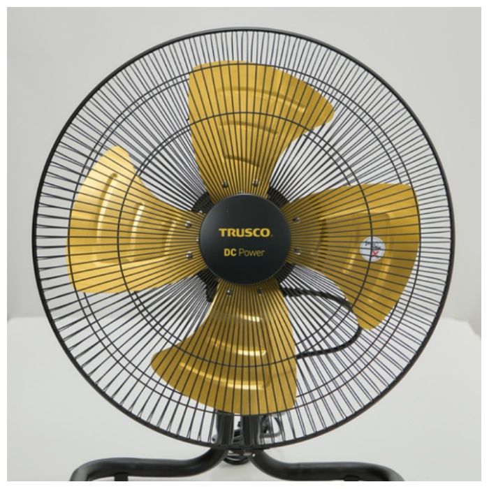 TRUSCO　全閉式工場扇　ジェネラルファン　“DC省エネ”　据置きタイプ　アルミハネの説明画像4