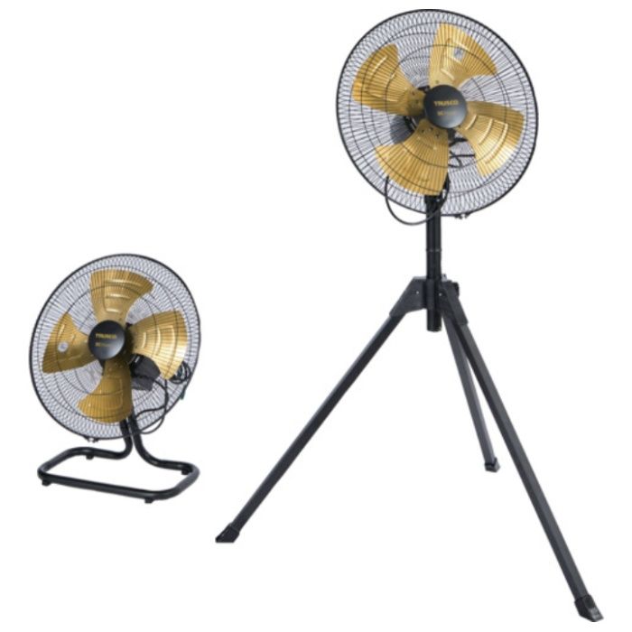 TRUSCO　全閉式工場扇　ジェネラルファン　“DC省エネ”　スタンドタイプ　アルミハネの説明画像2