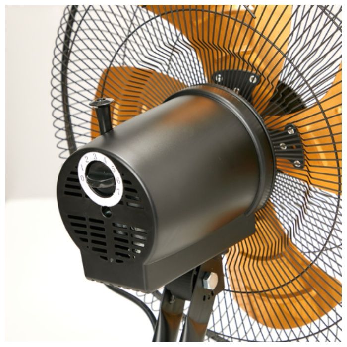 TRUSCO　全閉式工場扇　ジェネラルファン　“DC省エネ”　スタンドタイプ　アルミハネの説明画像5