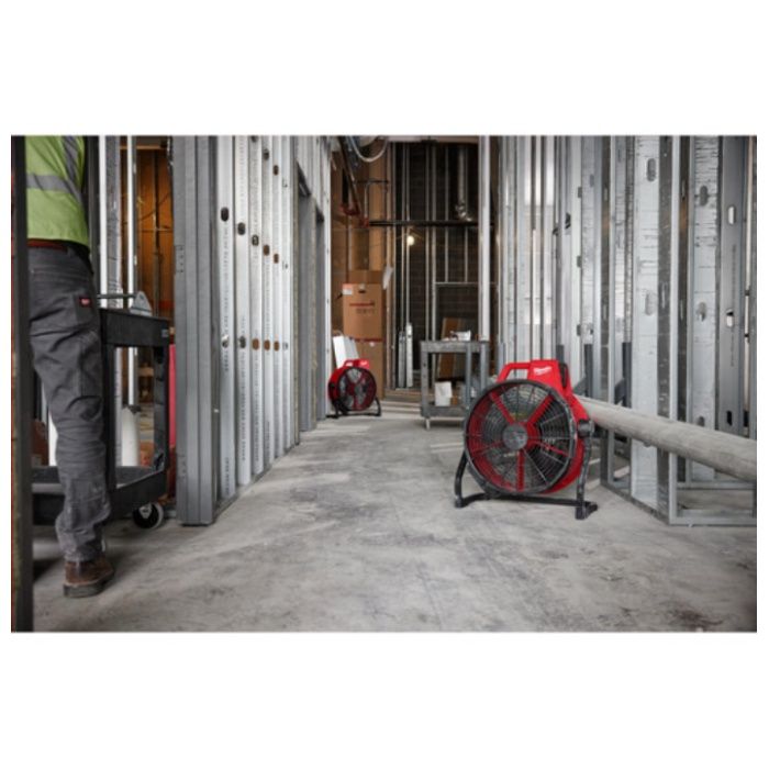 milwaukee　M18　充電式産業扇の説明画像4