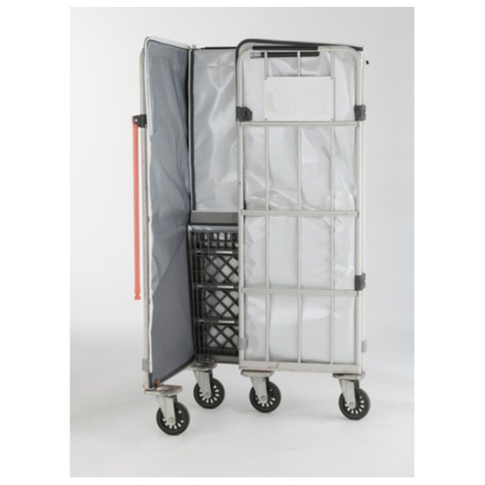 TRUSCO　カゴ車用保冷カバー(カゴ車外寸:W850XD650XH1700mm用)の説明画像3