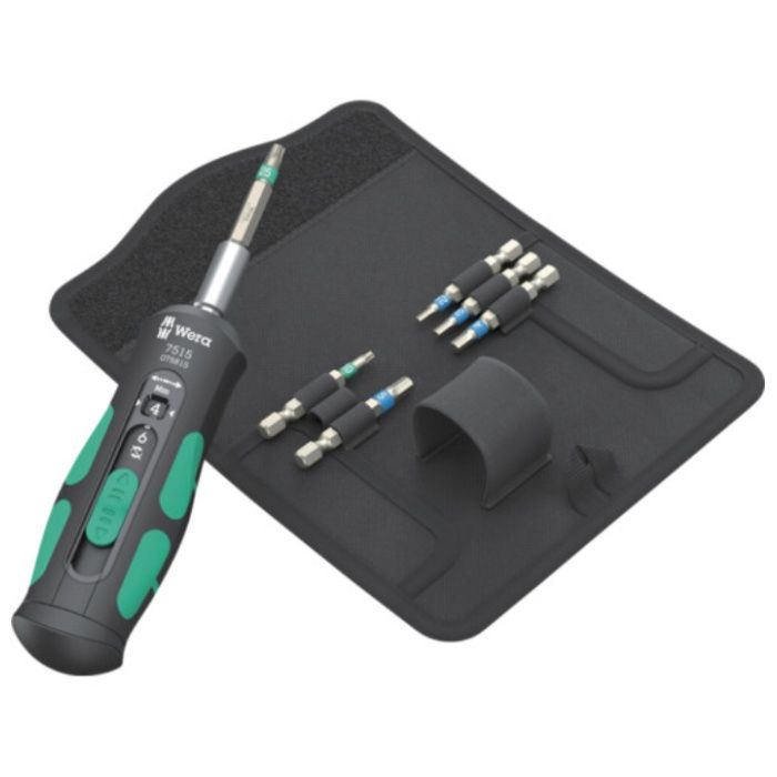Wera　7515/7　差替式クラフトフォームセーフトルクドライバー　スピード　自転車用セット1