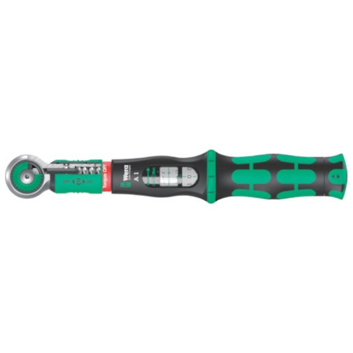 Wera　空転式トルクレンチ(プリセット型)　A1セーフトルク　2〜12Nm　1/4ソケット用