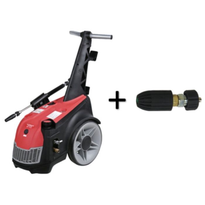 スーパー工業　【期間限定キャンペーン】　200V高圧洗浄機　(3.7kW)+トルネードノズル1.2セット