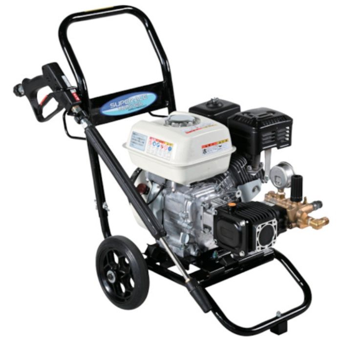 スーパー工業　エンジン式高圧洗浄機　SEC-1020-2N　コンパクト&カートタイプ　バリューエディションモデル