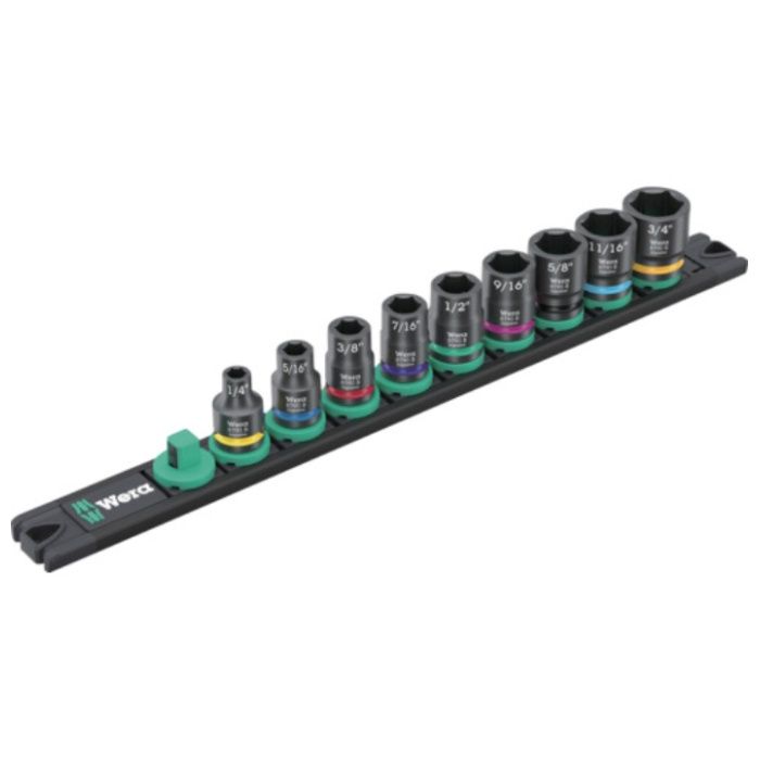 Wera　9608マグネットレールBインパクター　インチサイズ1