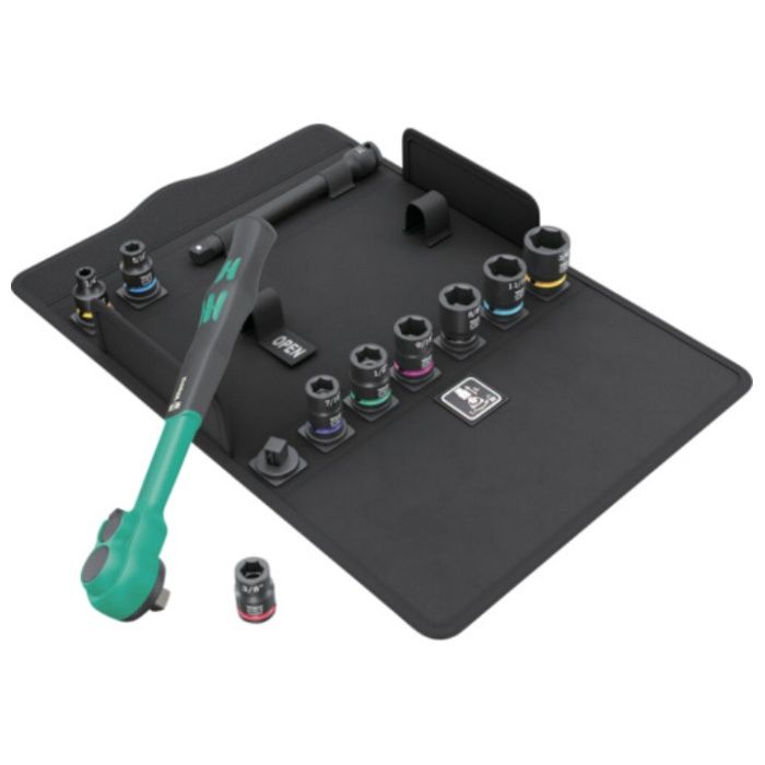 Wera　8100SB　13　サイクロップ　コンフォートラチェットセット　反転レバー　9.5ミリ、　インチサイズ