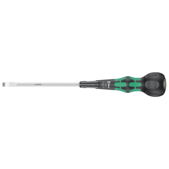 Wera　1834クラフトフォームボールグリップスロット付きドライバー　1.0X6.0X150mm