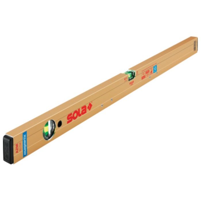 SOLA　マグネティック　アルミボックス水平器　全長50cm　AZM50
