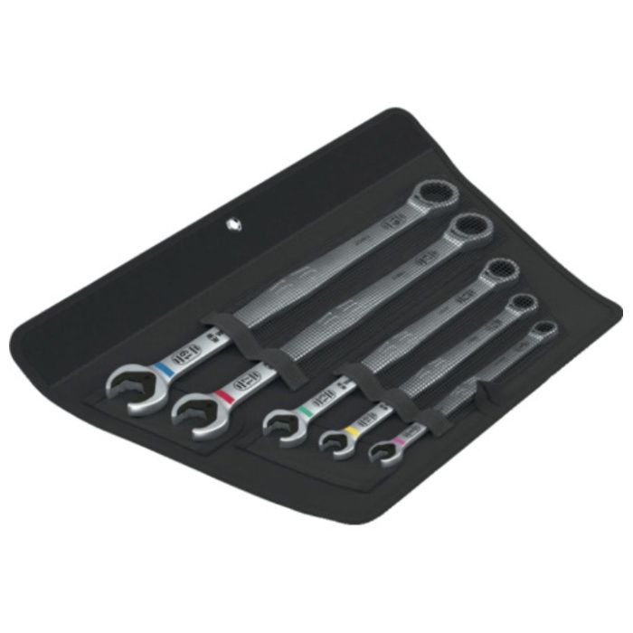 Wera　6007　ジョーカー　コンビネーションラチェットレンチ(ロング)5本セット　ミリサイズ