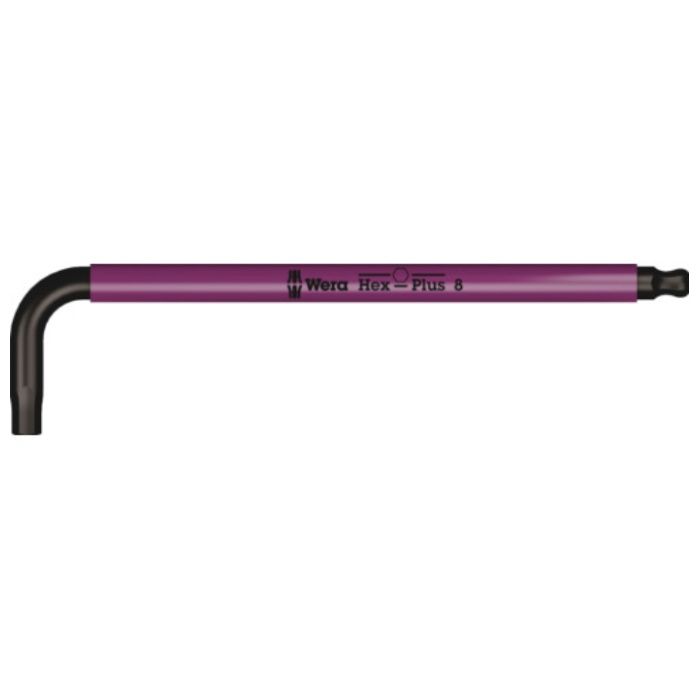 Wera　950　SPKL　Hex-Plus　ホールディングファンション　ヘックスプラス六角レンチ　8,0　pink