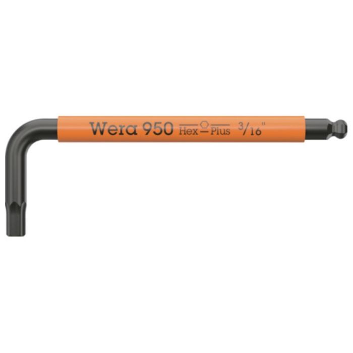 Wera　950SPKSマルチカラー　六角レンチ　3/16インチ