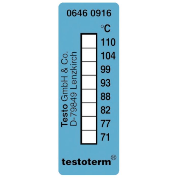 TESTO　サーモメーター・テープ(+71〜110℃)