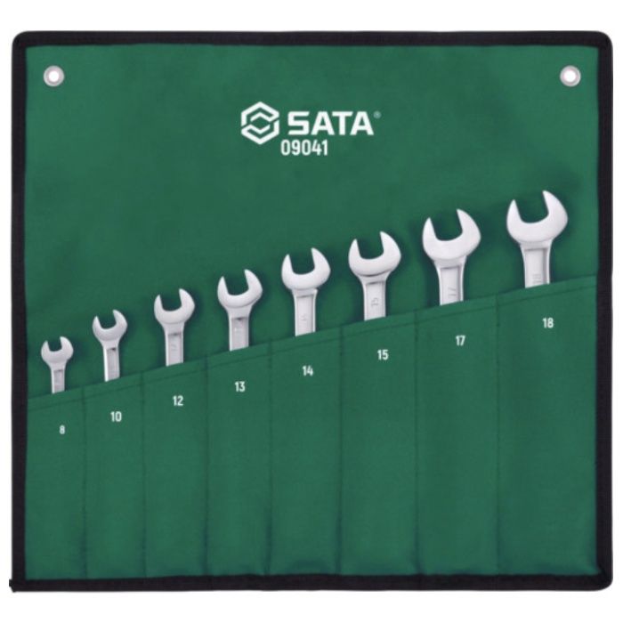 SATA　コンビネーションラチェットレンチセット(8点)