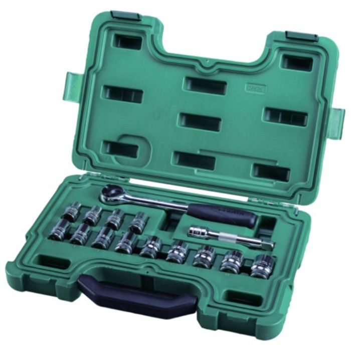 SATA　6角ソケットレンチセット　差込角12.7mm(15点)