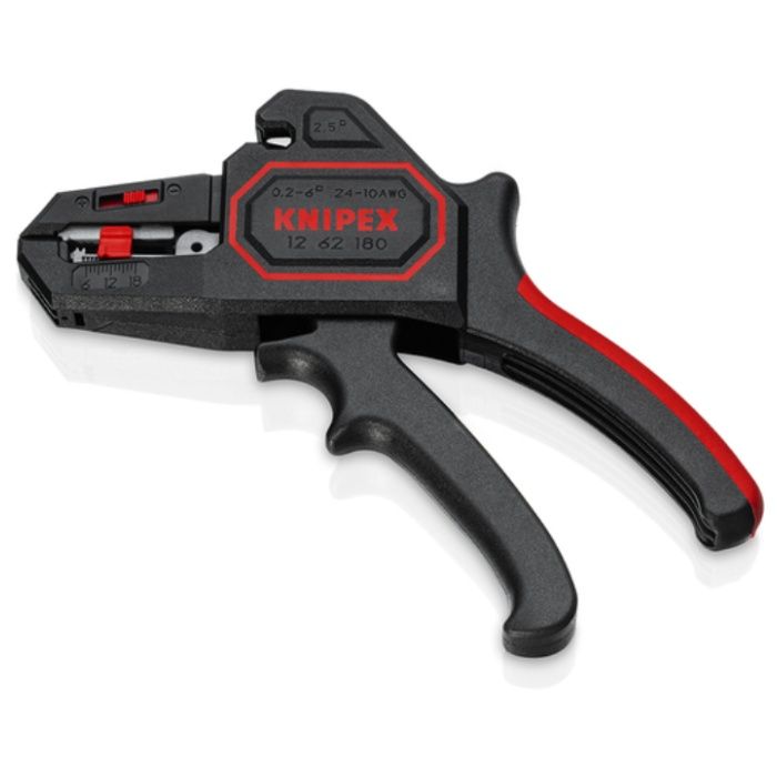 KNIPEX　1262-180SB　自動ワイヤーストリッパー　0.2-6.0